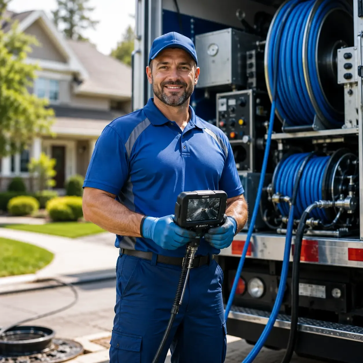 Local outdoor drain cleaning specialists in Dille, WV